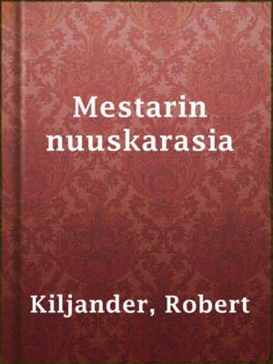 cover image of Mestarin nuuskarasia